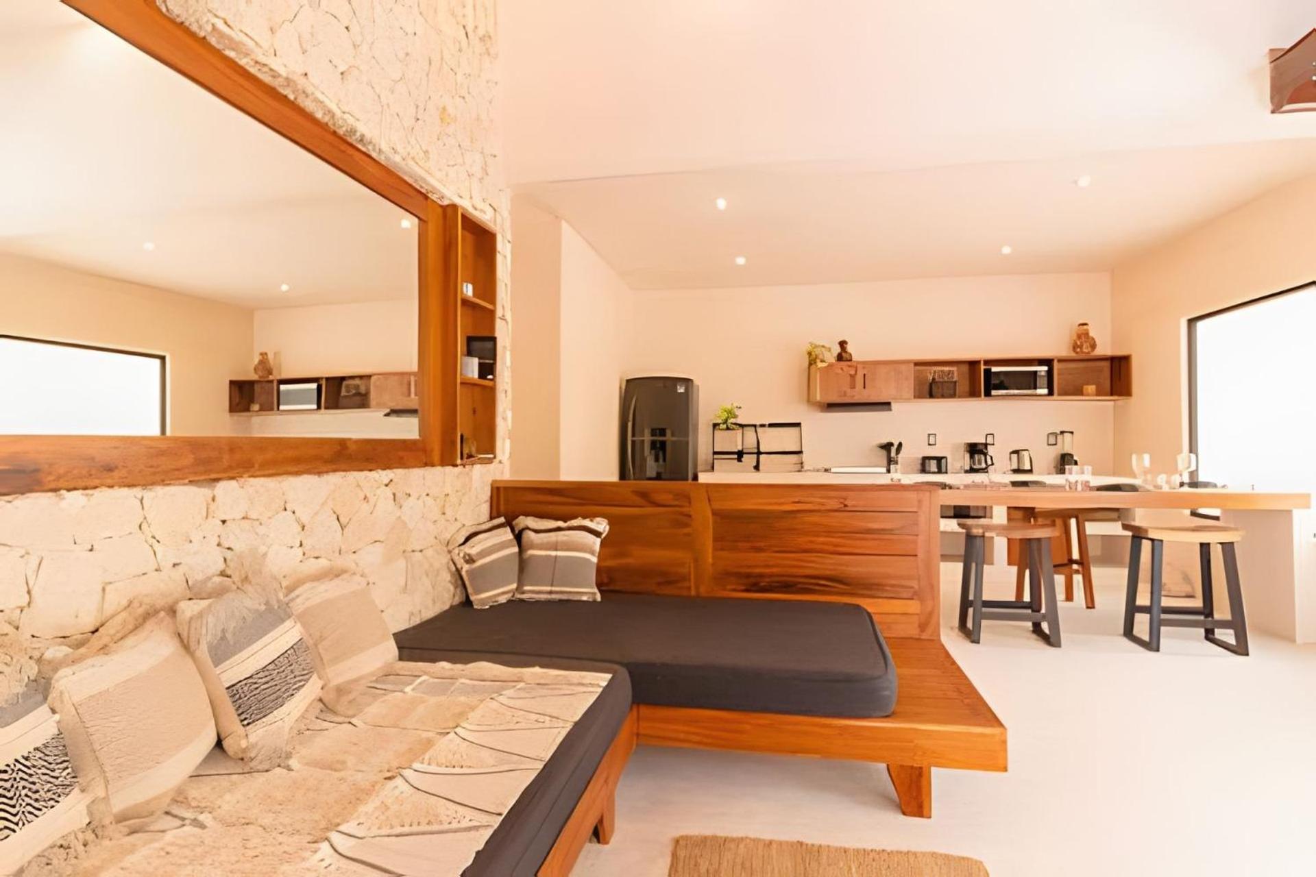 Casa De Piedra - Departamentos Bacalar- Appartement Buitenkant foto