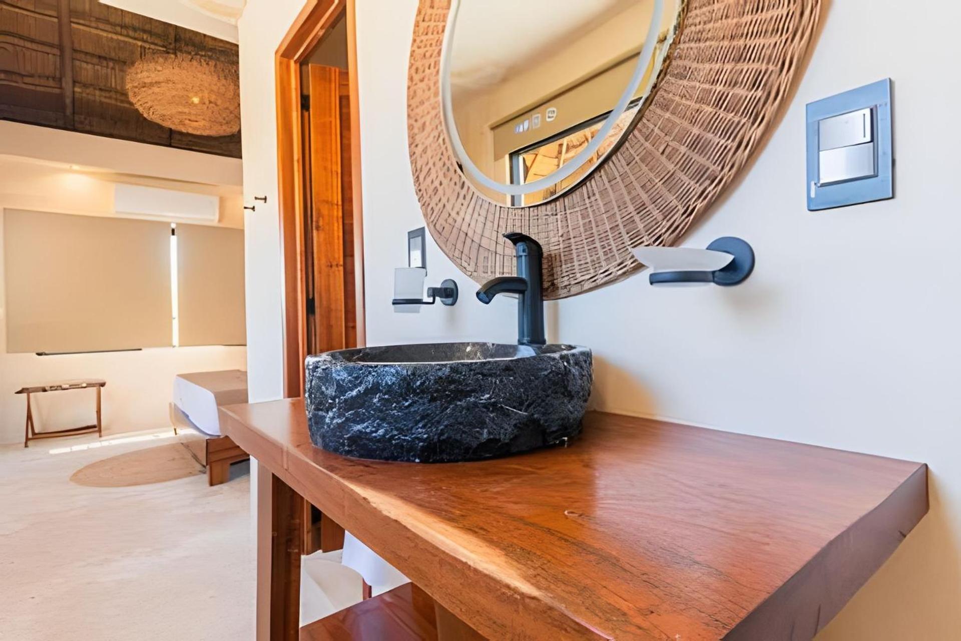 Casa De Piedra - Departamentos Bacalar- Appartement Buitenkant foto