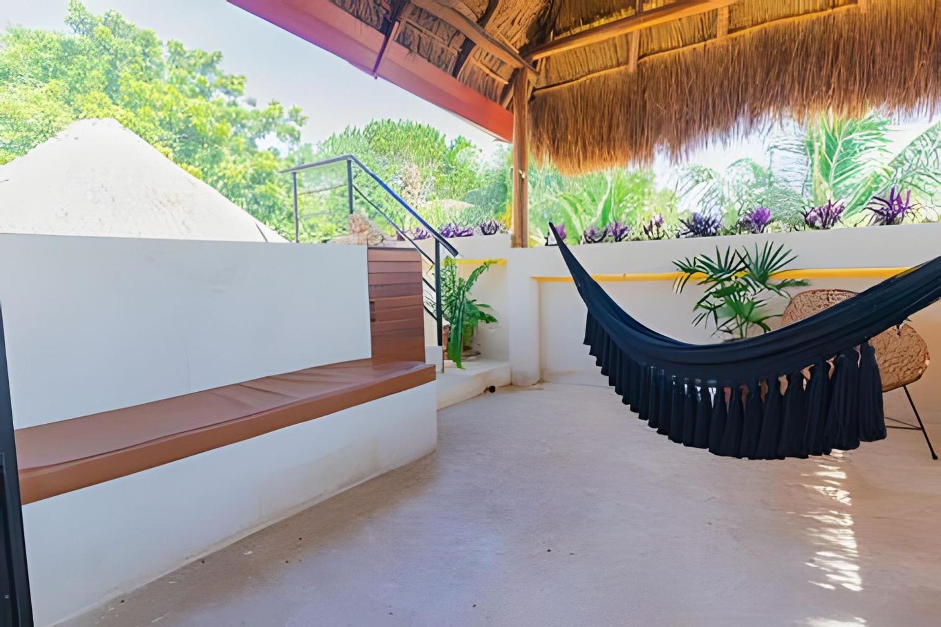 Casa De Piedra - Departamentos Bacalar- Appartement Buitenkant foto